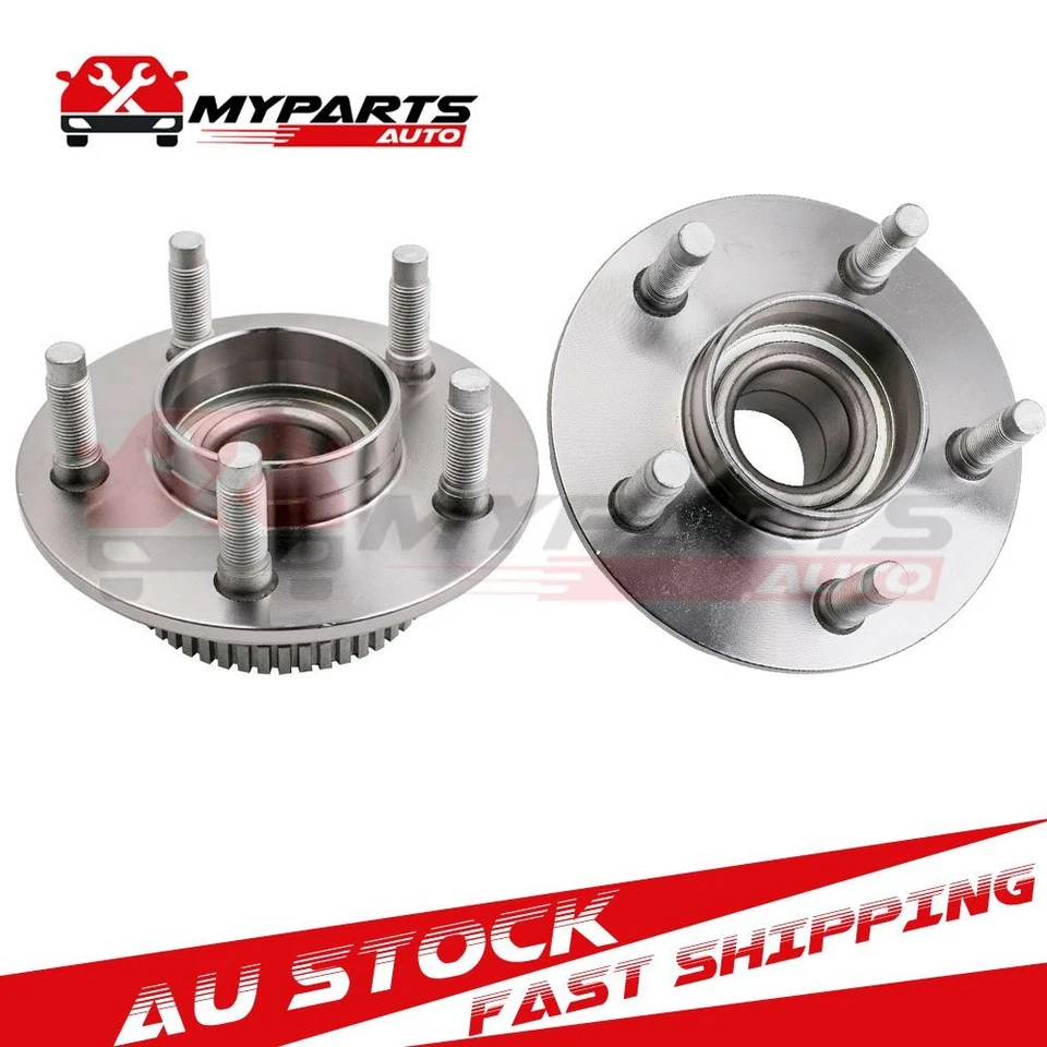 2 x Front Wheel Bearing Hubs Hub for Ford Falcon AU BA BF Territory 2WD (Pair) - image 2 of 4