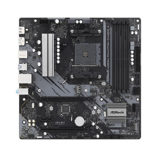 Asrock A520M Phantom Gaming 4 AMD A520 Socket AM4 micro ATX (Asrock A520M PHANTO