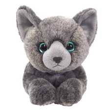 Sun Lemon Knee Cat Russian Blue Plush Toy Doll M Size 47 cm Gray Dog jp