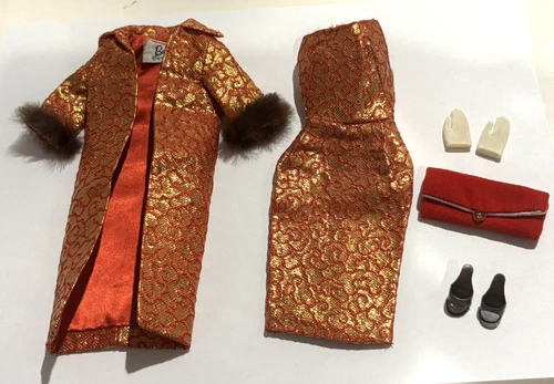 Vintage Barbie GOLDEN ELEGANCE Outfit 88% Complete