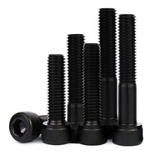 M3 3mm Socket Cap Head Screws 12.9 Steel Black Oxide Hex Allen Key Bolts Coarse