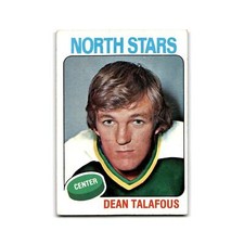 1975 Topps Dean Talafous RC Minnesota North Stars #197