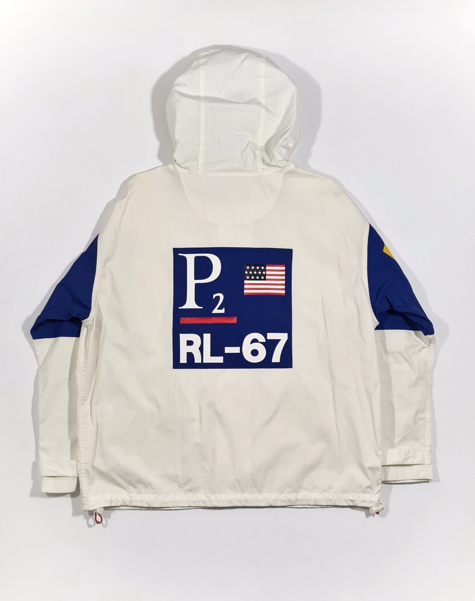 Polo Ralph Lauren P2 Windbreaker Jacket CPRL 93 Regatta Sailing 
