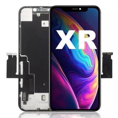 EFAITHFIX Display Für iPhone XR Ersatz OELD LCD HD Bildschirm Vormontiert 3D Touch Screen
