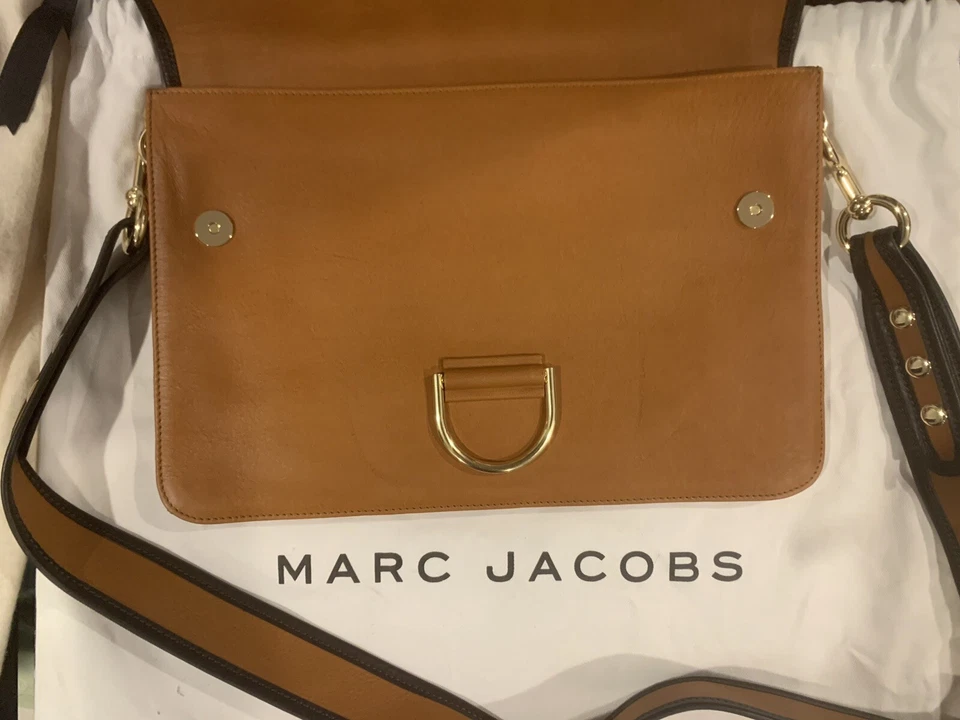 Nuevo bolso Marc Jacobs con etiqueta hecho en Italia cuero genuino venta al por menor $1295 Foto 2 de 4