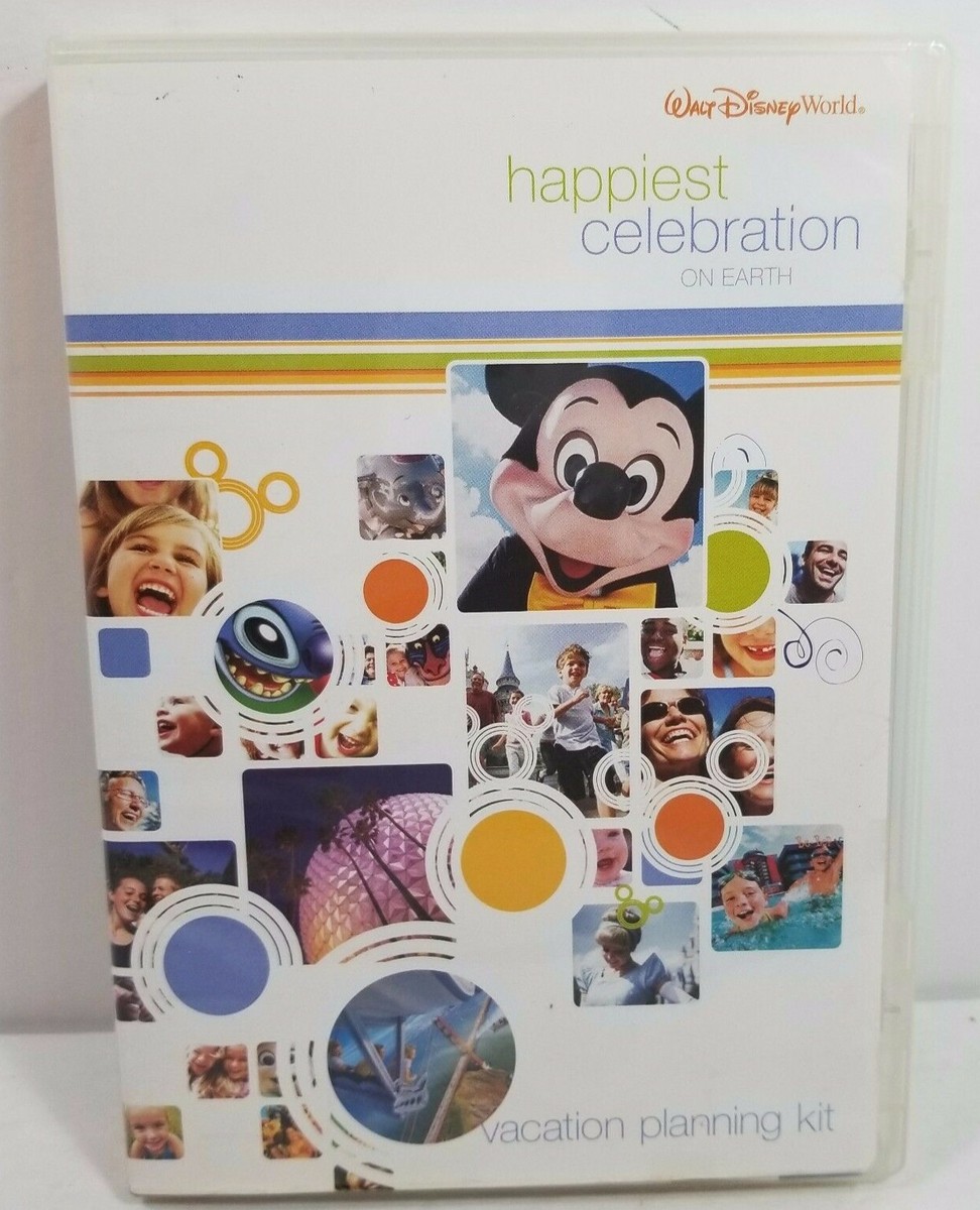 Walt Disney World Vacation Planning Kit Happiest Celebration On
