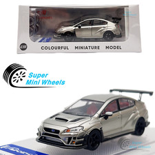 Cm-model 164 Varis Subaru Wrx Sti Wide Body Kit Silver With Extra Wheels Cm-model 164 Varis Subaru Wrx Sti Wide Body Kit Silver With Extra Wheels