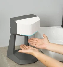 Hand Dryer With Stand For Commercial Residential Use, Multiple Mounting Options