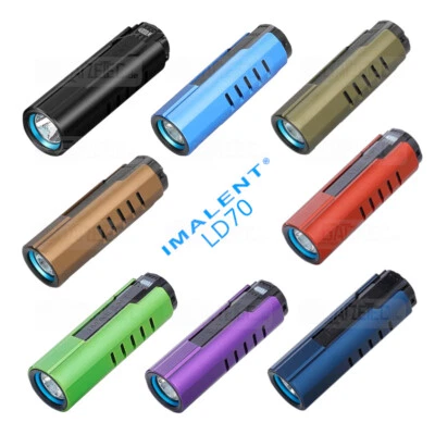 Imalent LD70 LED Taschenlampe mit 4000 Lumen und in acht Farben EDC 2025