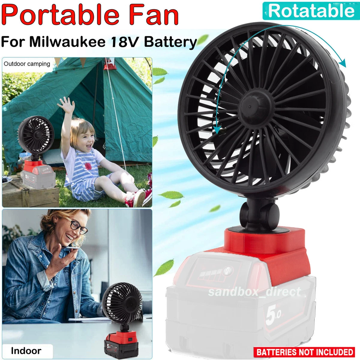 Portable Tool Fan For BLACK+DECKER 20V Li-ion Tool Battery Portable Working  Fan, Camping Fan (Without Battery) - AliExpress