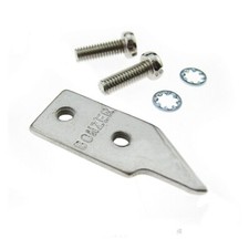 GENUINE BONZER CAN OPENER STEEL BLADE COMPLETE WITH 2 SCREWS OEM ORIGINAL PARTS