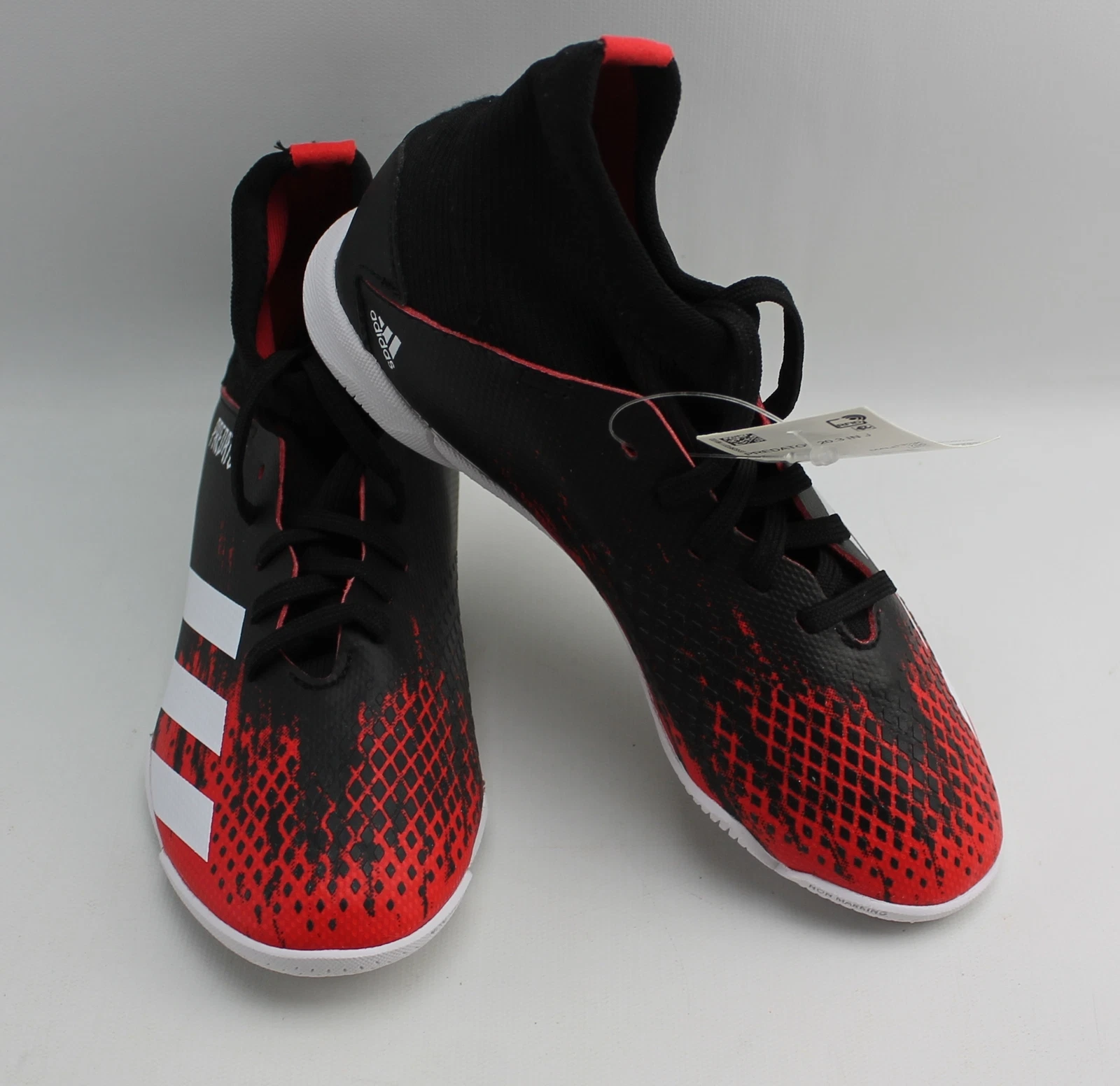 Scarpe da calcio Adidas Predator 20.3 IN J EF1954 per bambini taglia 1 senza scatola