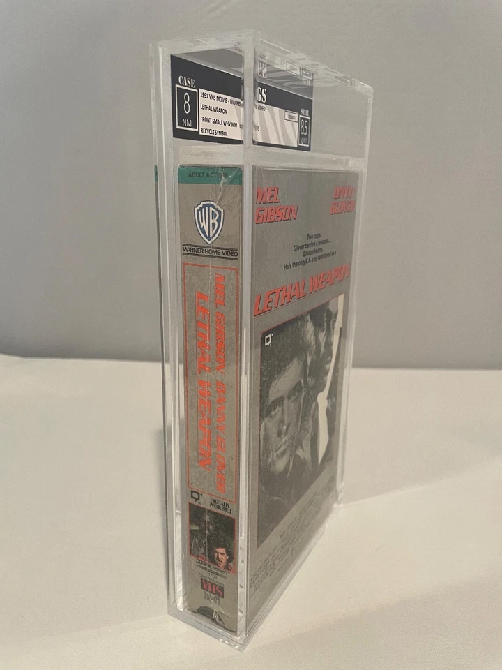 RARE Lethal Weapon VHS Tape 1991 Warner Home Sealed New IGS 8 8.5 Graded CGC - Image 2 of 4