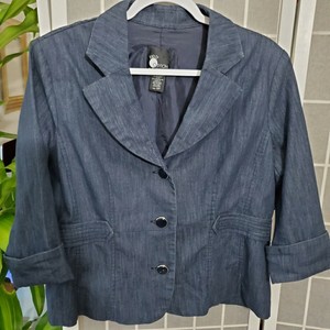 petite blue blazer