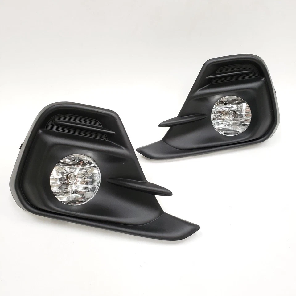 Kit de luces antiniebla transparentes para Chevrolet 2016-2018 cable de chispa interruptor bisel izquierdo y derecho Foto 2 de 4