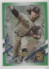 2021 Topps Chrome Ben Baller Edition Green Refractor 31/99 Chris Paddack #78 1c7