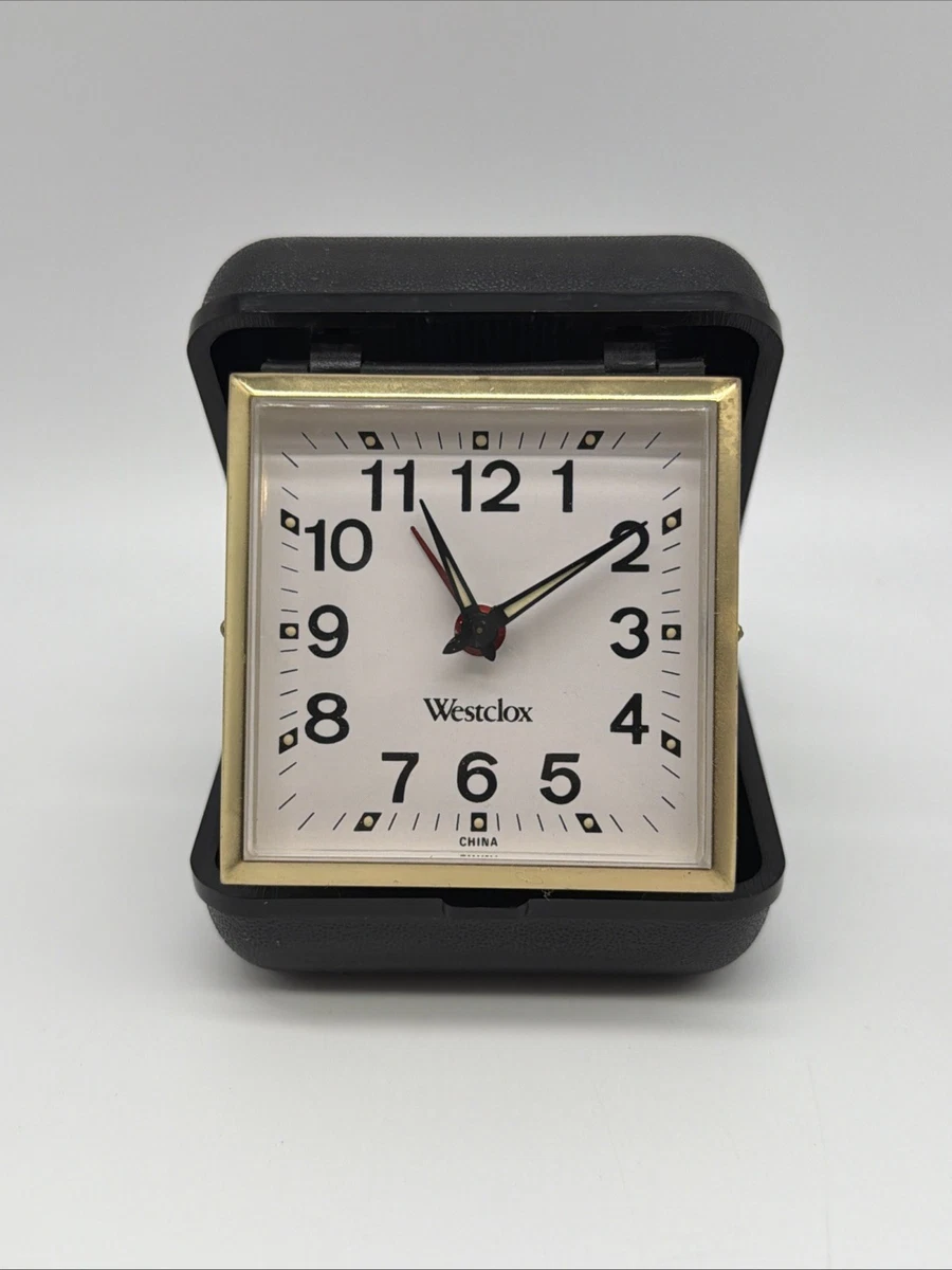 Westclox Travel Alarm Clock In Collectible Alarm Clocks (1930-1969