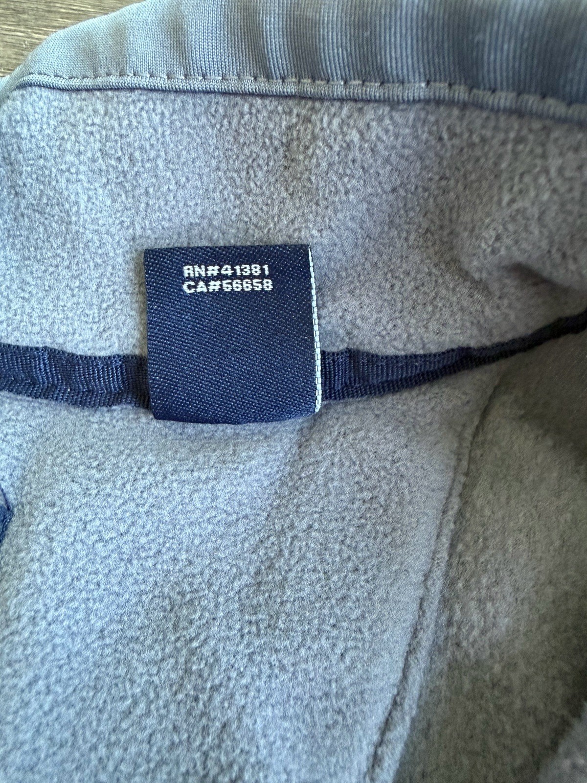 Chaps Sport Vest Fleece Blue Gray Full Zip 1 Pocket Winter Fall Layer Mens 2XL thumbnail 9