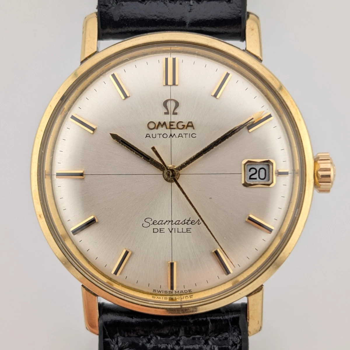 OMEGA オメガ AUTOMATIC 14K GOLD FILLED 腕時計 Vintage OMEGA men's automatic watch Ref.G6213 cal.351 14K gold
