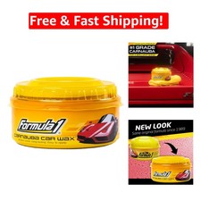 Carnauba Car Wax Paste - High-gloss Finish Water Protection - 12 Oz