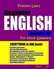 Preston Lee's Beginner English Lesson 1 - 20 For Hindi Speakers by Kevin Lee (En
