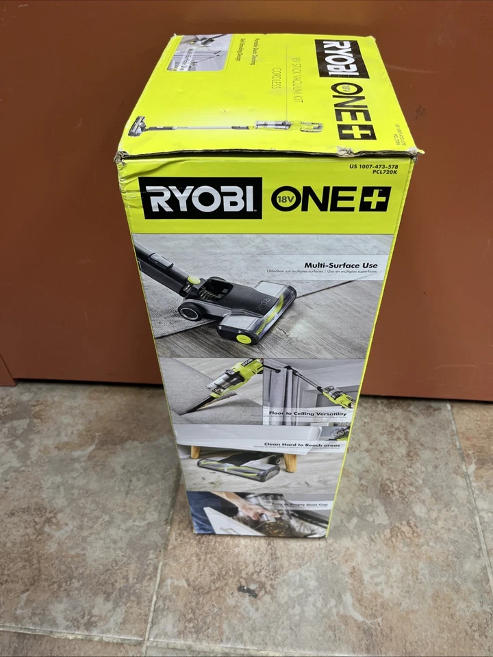 Ryobi ONE 18V Cordless Stick Vacuum Cleaner Kit - PCL720k - Image 2 of 4