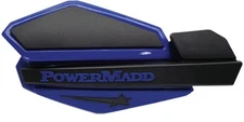 Powermadd Star Series Handguards Blue/Black #34204