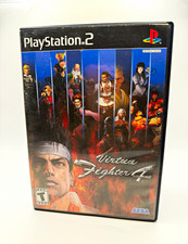 SEGA Virtua Fighter 4 (Sony PlayStation 2 PS2) Disc & Case 2002 NTSC-U/C T