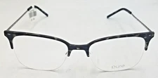Marchon Airlock Pure 2005 002 Black Tortoise Eyeglass Frame 52/19/150 No Case