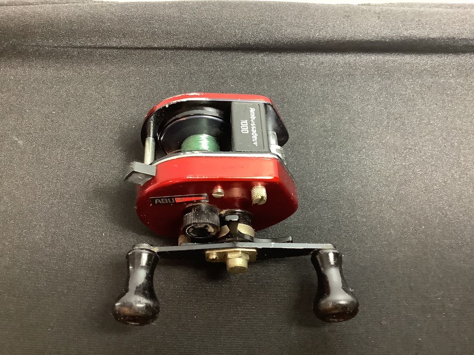 Moulinet Vintage Abu Garcia Ambassadeur 1000 Rouge - Baitcast - Fabriqué En Suède - Occasion