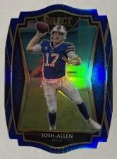 2020 Josh Allen Select Die Cut Light Blue #121