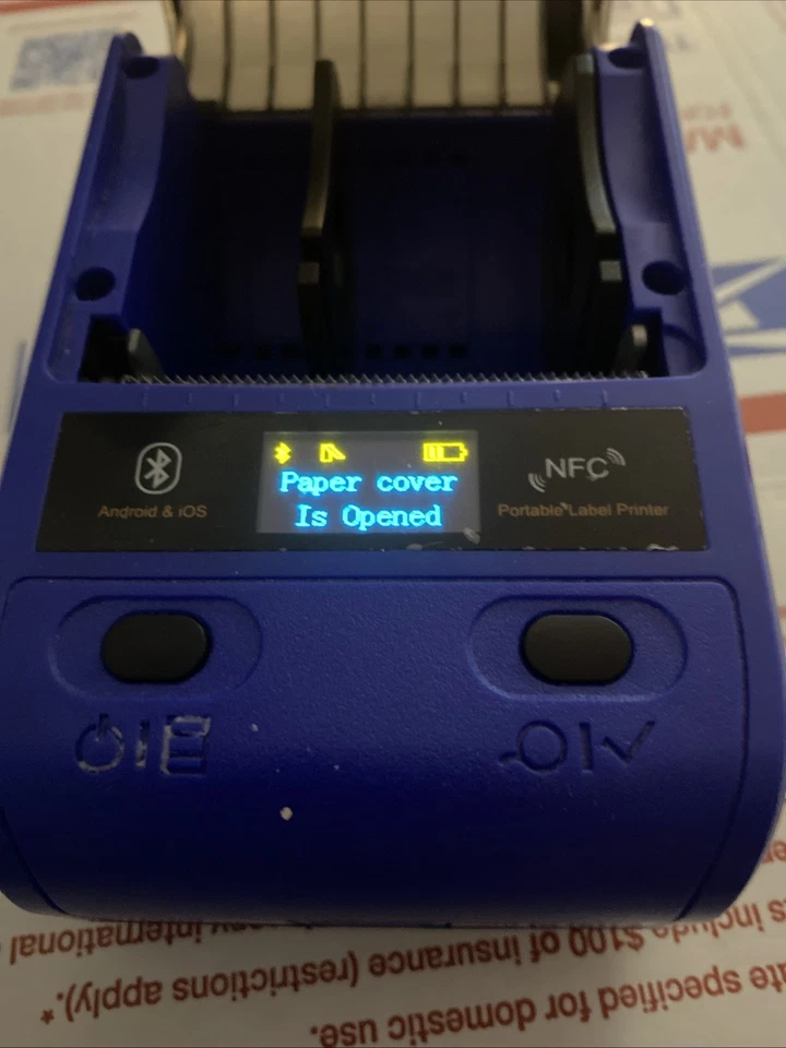 Puqu Portable Thermal Printer. FOR PARTS - Image 4 of 4