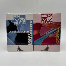 Winsor Pilates 2 DVD Lot Power  Acceleratored Sculpting New And Sealed