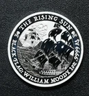 2022 Black Flag William Moody Rising Sun 1 oz. .9999 Fine Silver Capsule Tuvalu