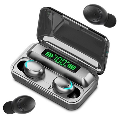 TWS Bluetooth 5.1 In-Ear Kopfhörer mit LED Display & Ladecase   Wireless Earbuds