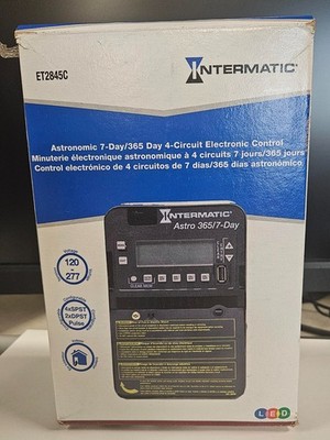 Intermatic ET2845C Astronomic 7-Day/365 Day 4-Circuit Electronic Control