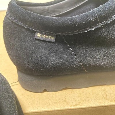 Clarks Wallabee GTX Gore-Tex Black Suede Men's Shoes 27cm/US9 Pre