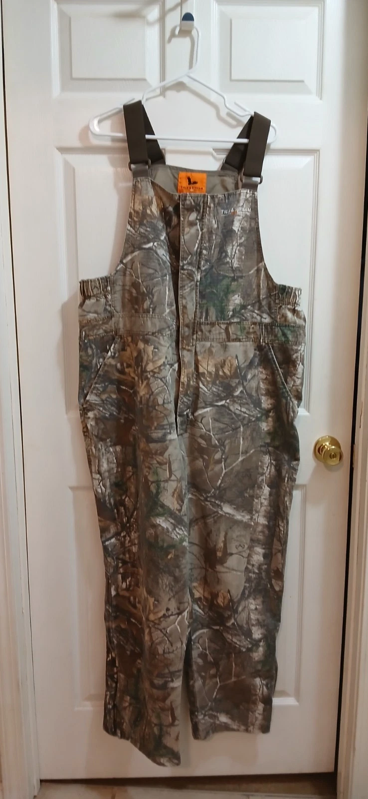 Field And Stream Mens Camo Bib Overall 2XL Pre-owned Free Ship