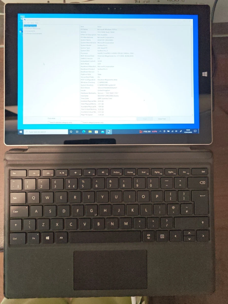 Microsoft Surface Pro 3 Tablets for sale | eBay UK
