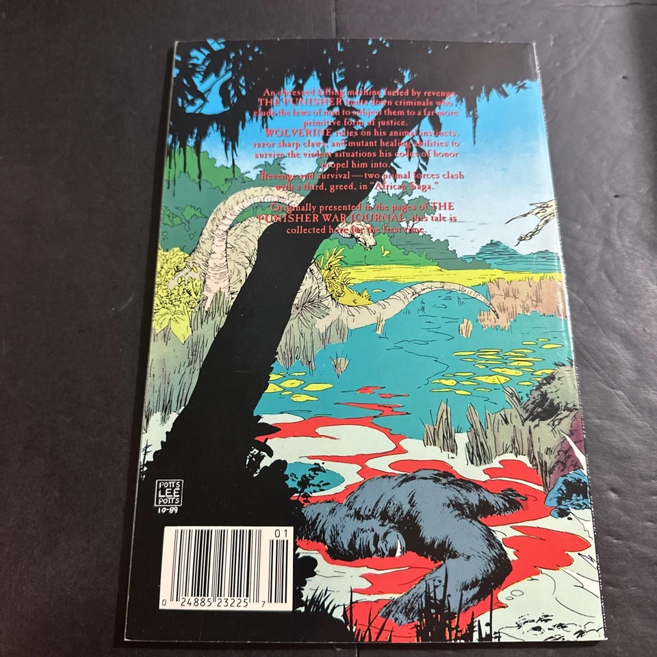 Marvel Comics, Punisher y Wolverine en la saga africana #1 One-Shot. Gráfico Gg1 Foto 2 de 2