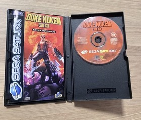 Duke Nukem 3D Sega Saturn Boxed with Manual Good Condition