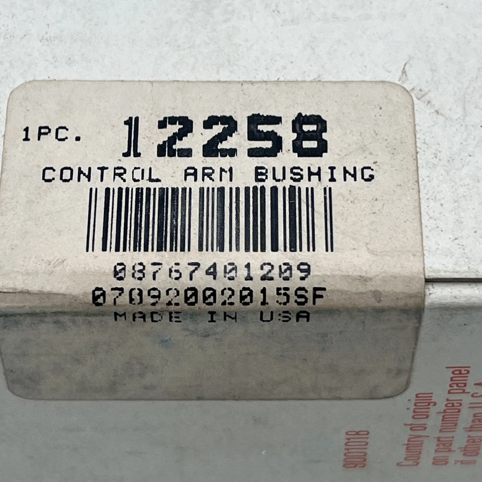 Buje de brazo de control inferior de suspensión delantera TRW 12258 Foto 2 de 3