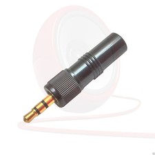 3.5mm Stereo Locking Jack Plug Connector. Sennheiser Compatible