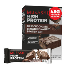 High Protein Bar, 45G Protein, Milk Chocolate Brownie