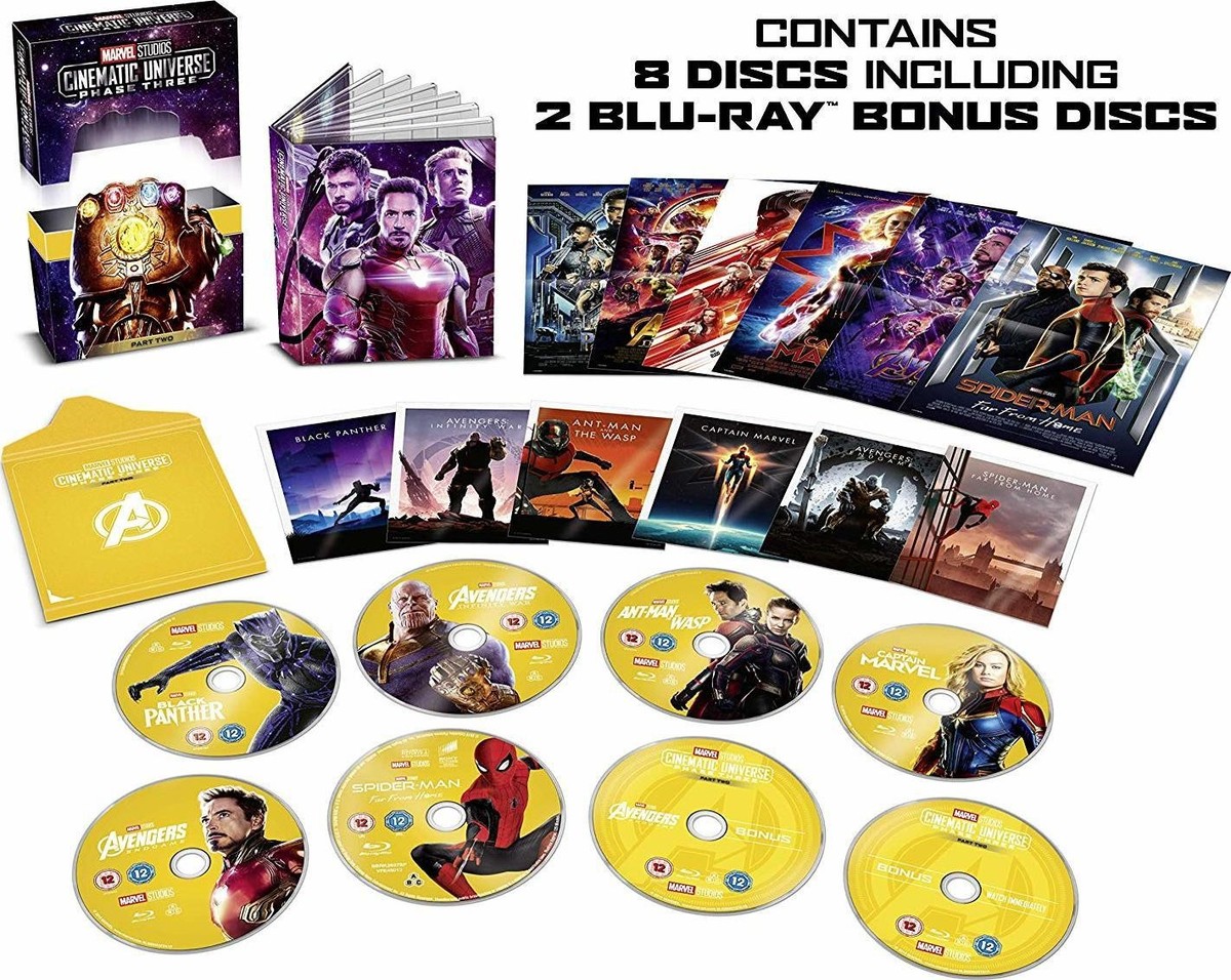 Marvel Studios Cinematic Universe: Phase Three (Blu-ray) for sale