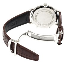 IWC PORTOFINO IW356307 39mm SS Leather Silver Dial Automatic Date #C497 5