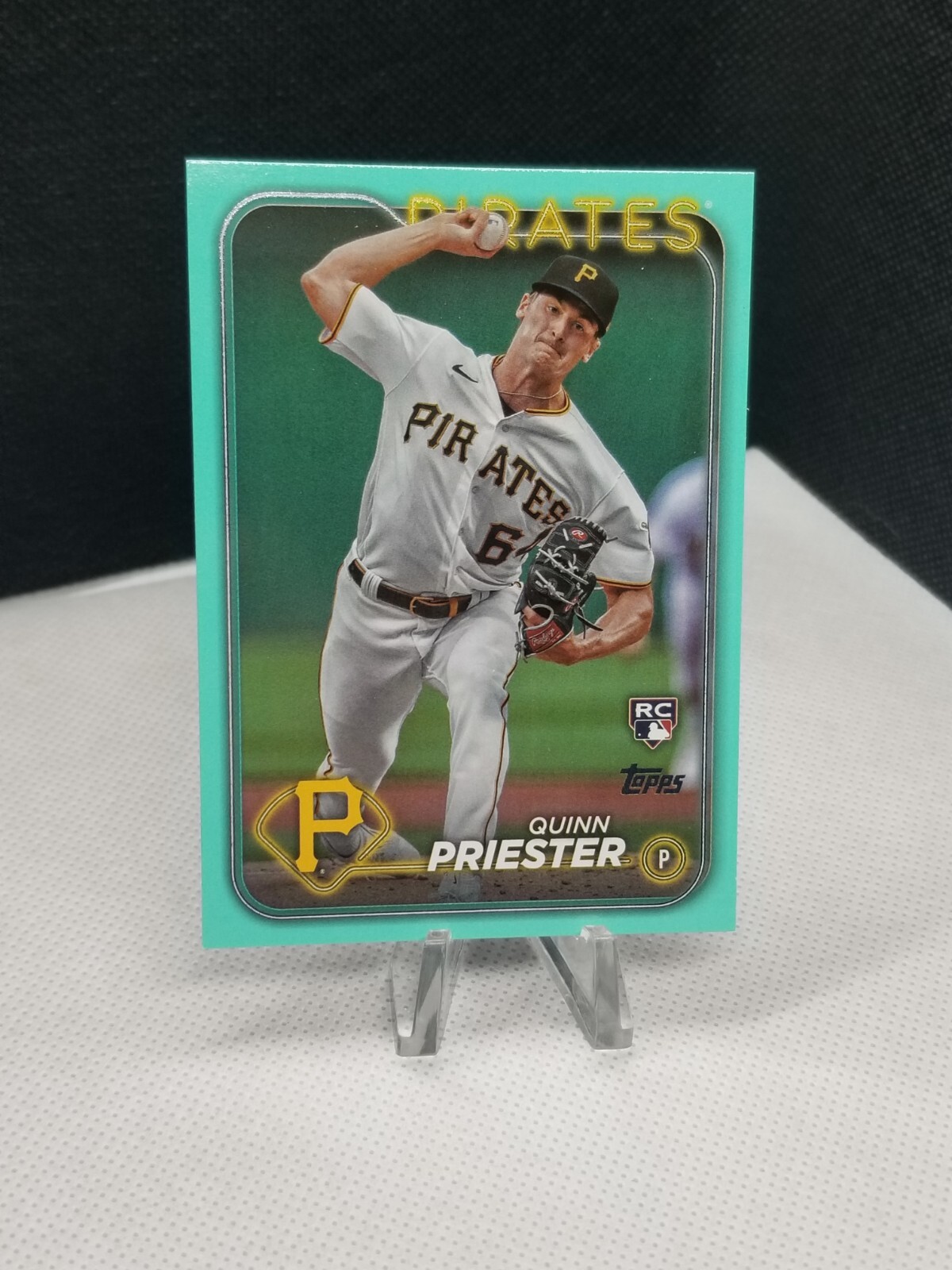 2024 Topps Series 1 QUINN PRIESTER Aqua Rookie RC #93