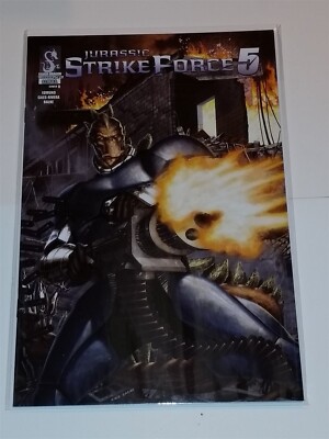 JURASSIC STRIKE FORCE 5 #2 VARIANT NM+ (9.6) SILVER DRAGON FEBRUARY 2012