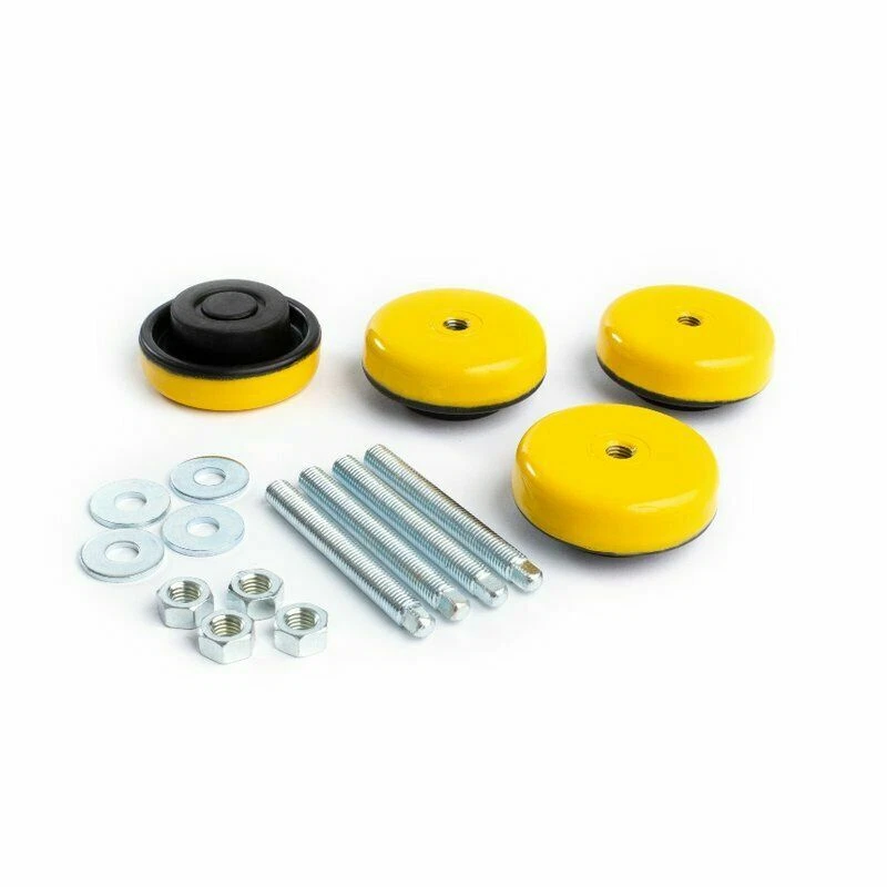 EMAY 4x Leveling Machine feet 80mm Diameter Adjustable shoe thread M10 M12 M16 /ASL