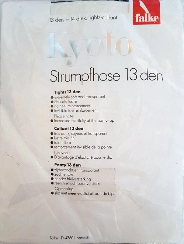 Collant FALKE Kyoto 13d T III (M/L) 42-44 marine - Transparent Strumpfhose Gr. 3 - Photo 2/4